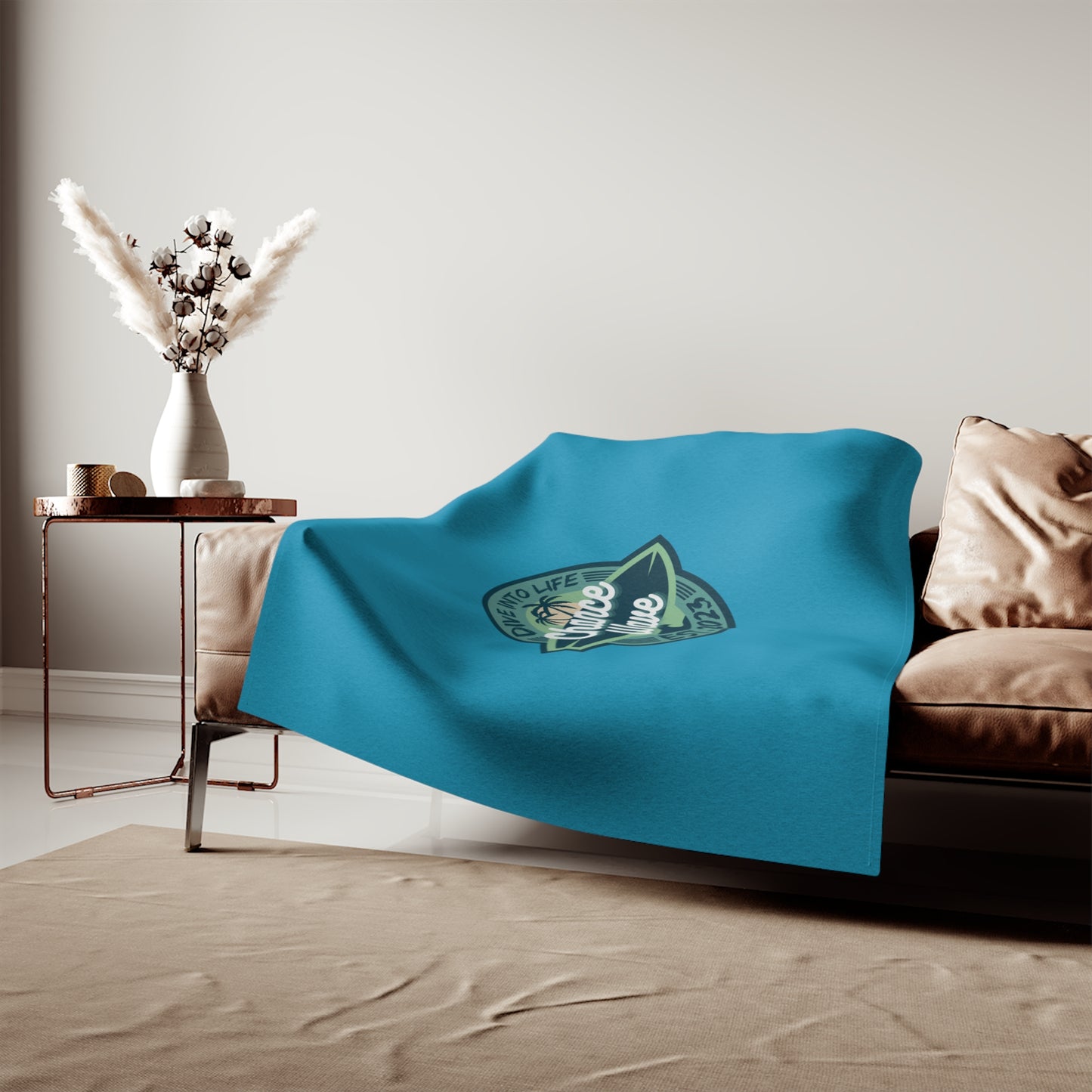 Logo Sweatshirt Blanket