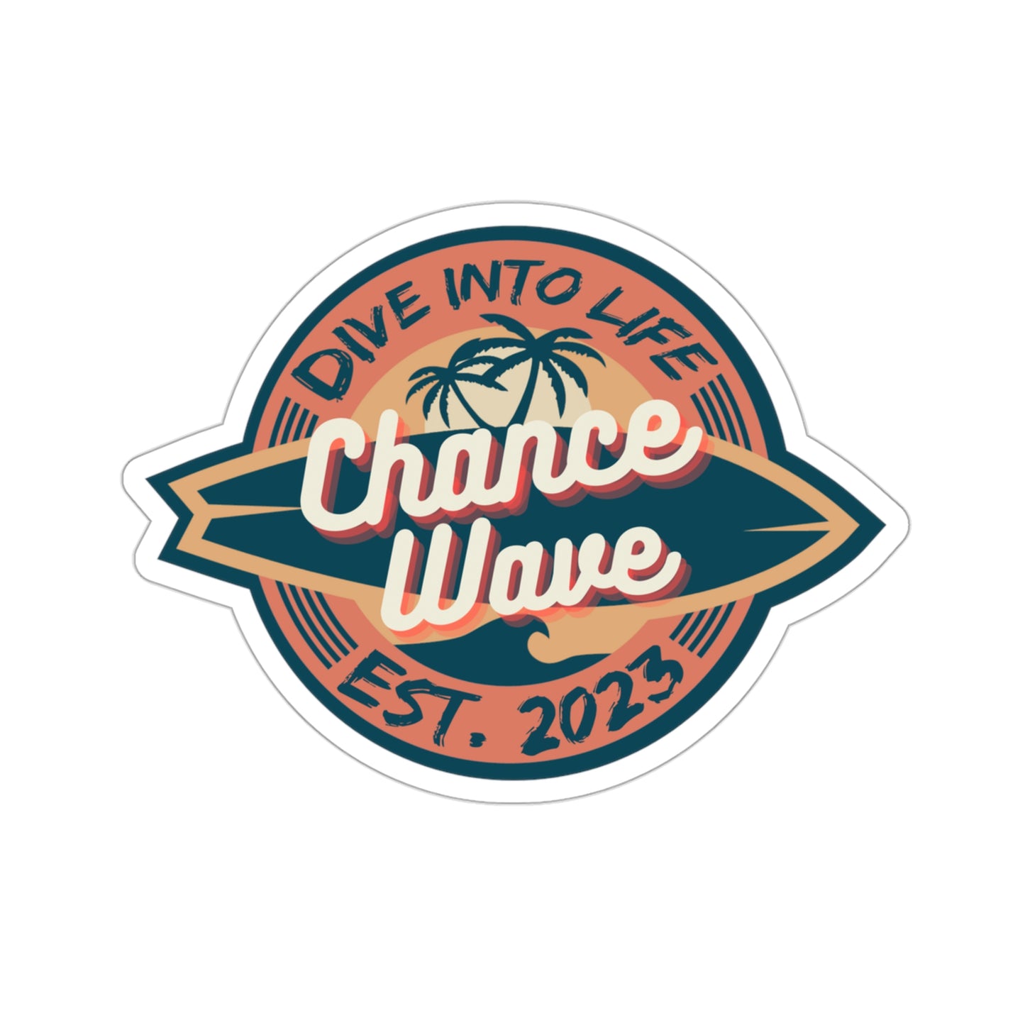 CW Logo Sticker