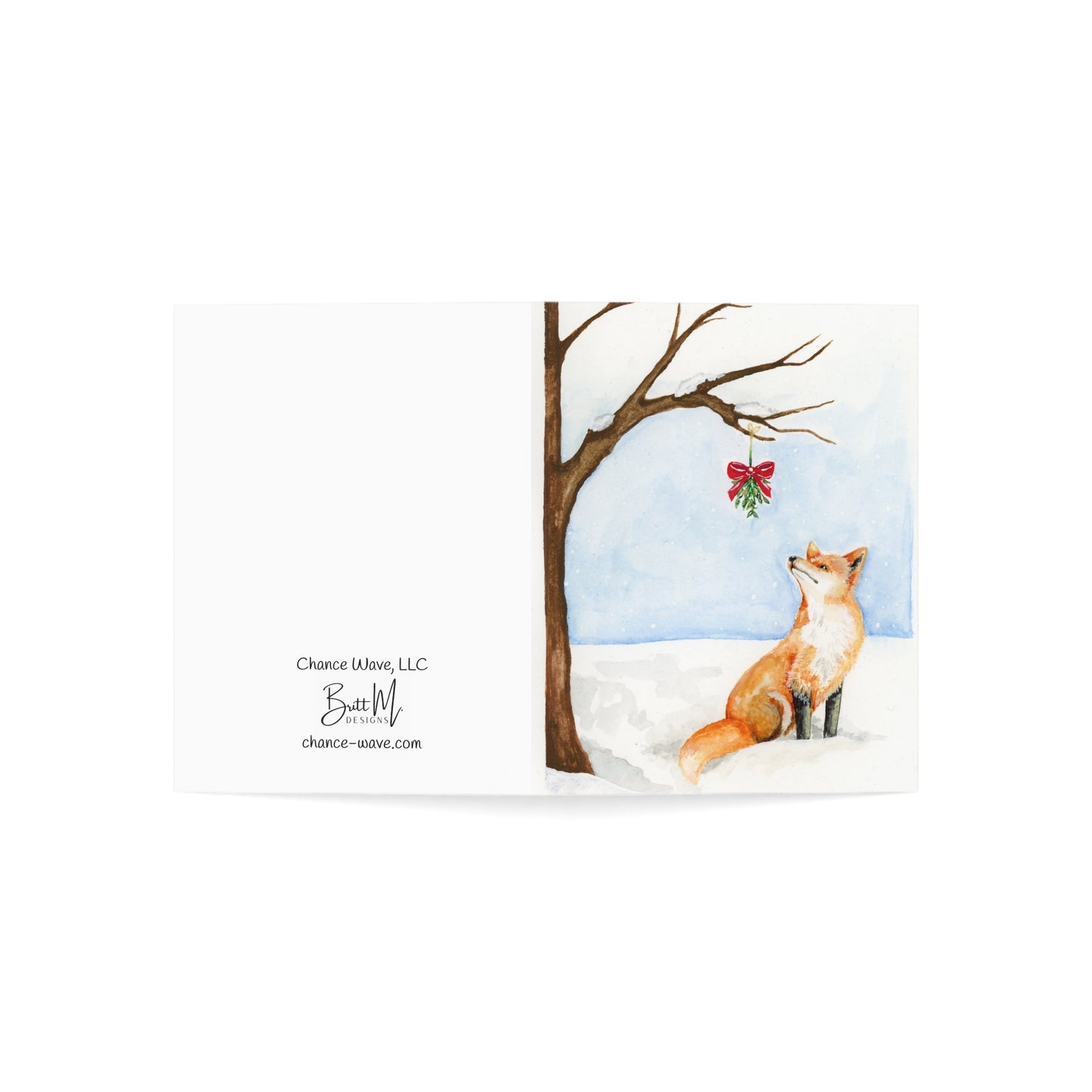 Winter Fox Greeting Cards (10 and 30pcs)