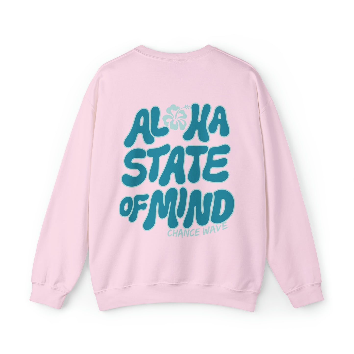 Blue Aloha Crewneck