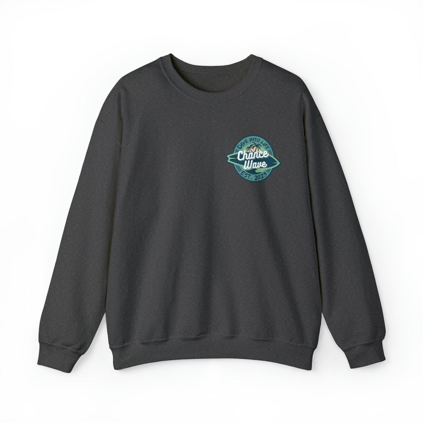 Blue Logo Crewneck