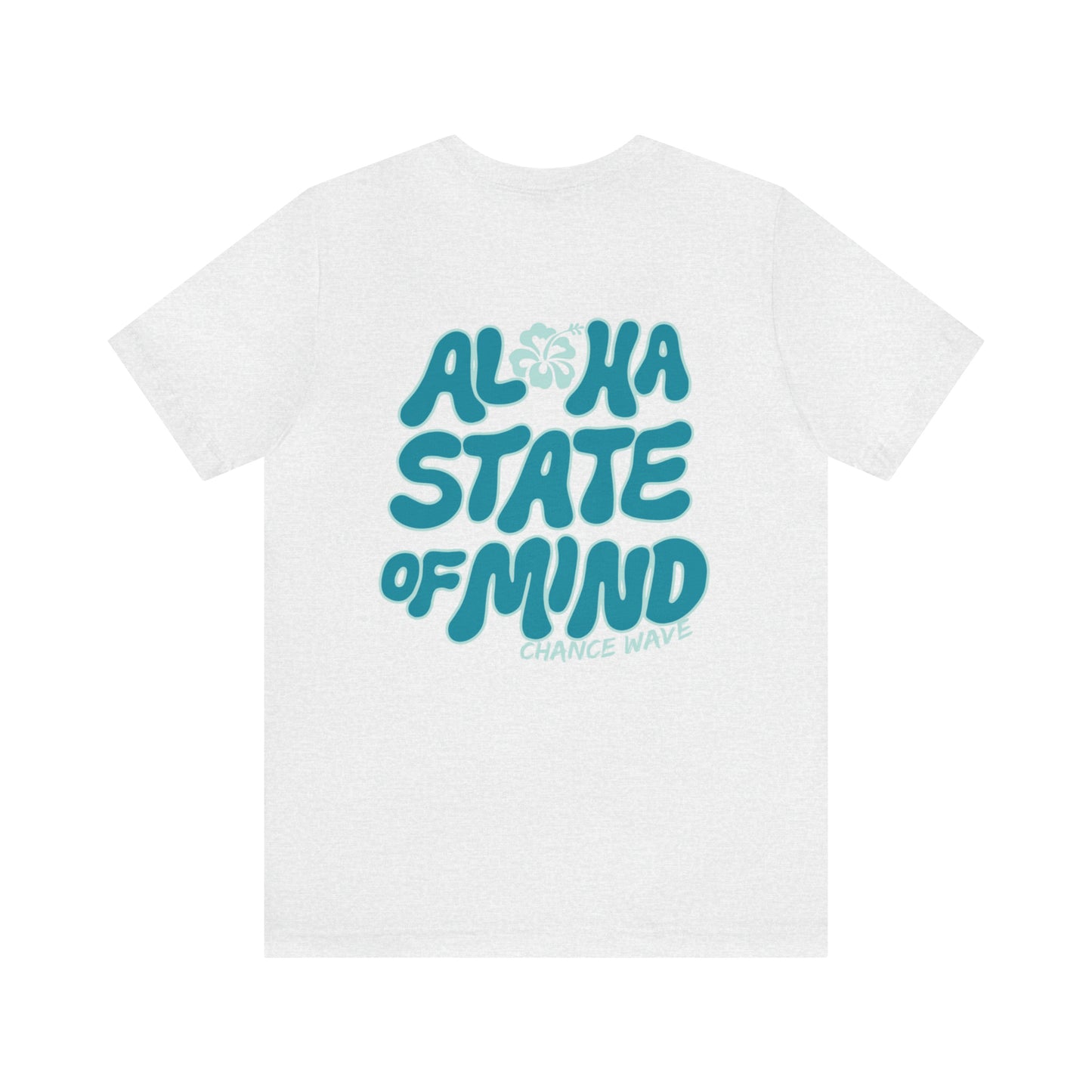 Blue Aloha Tee