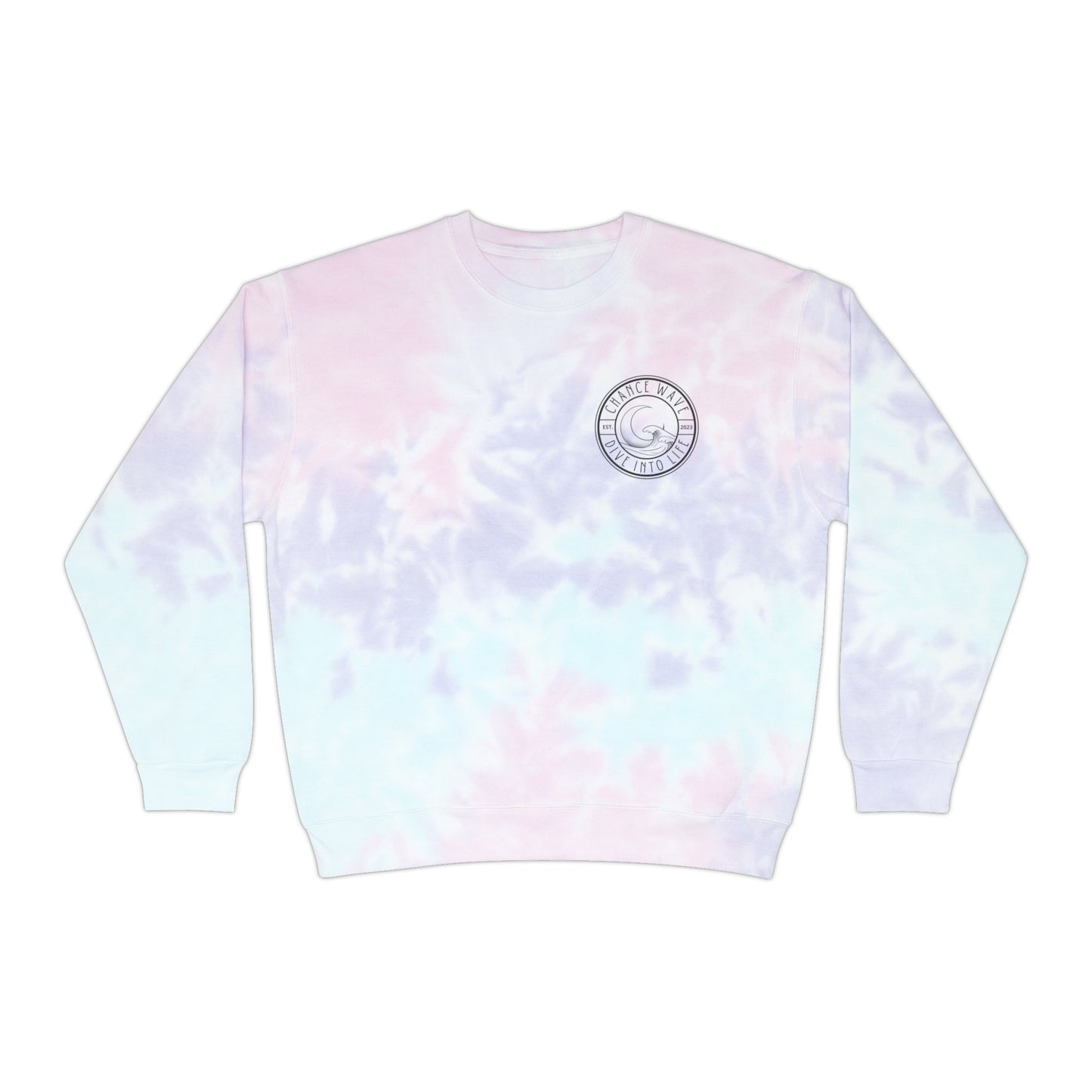 Happy Tie-Dye Crewneck