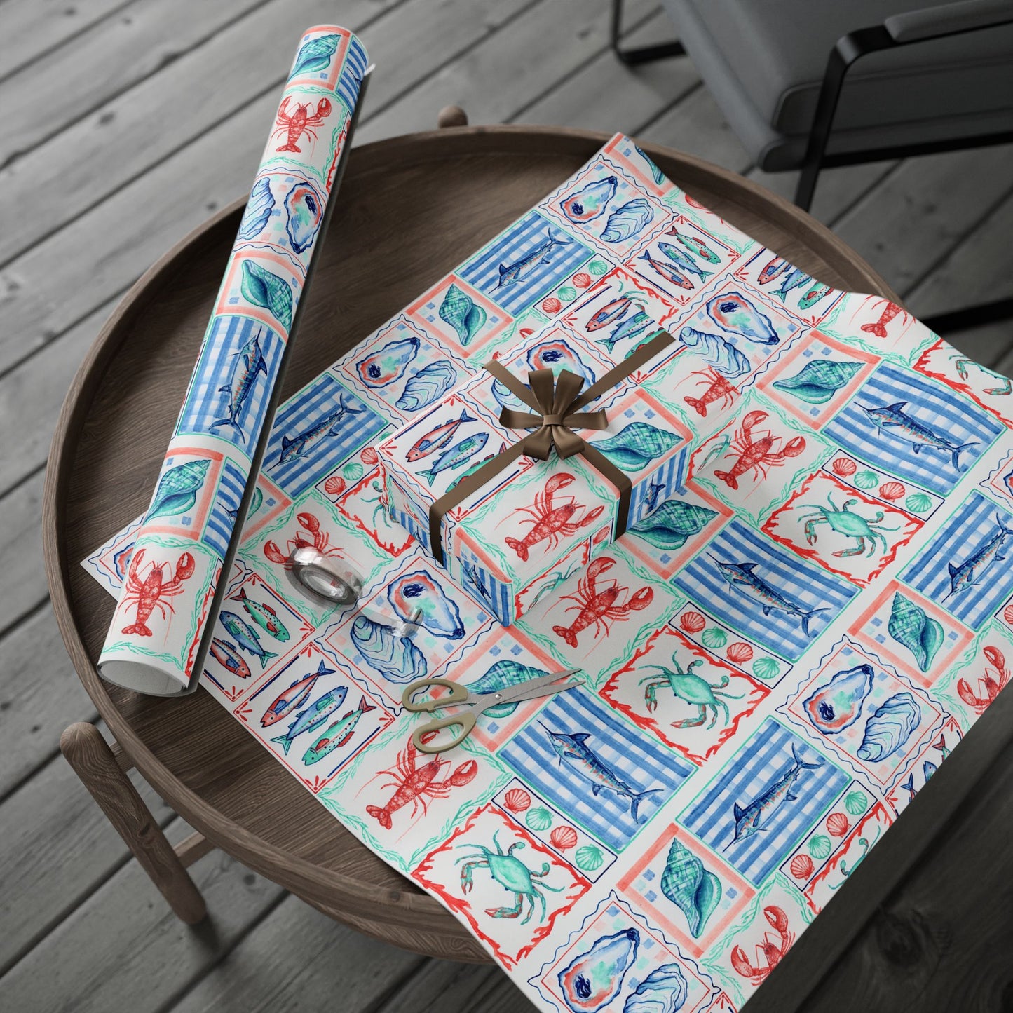 Coastal Summer Wrapping Paper