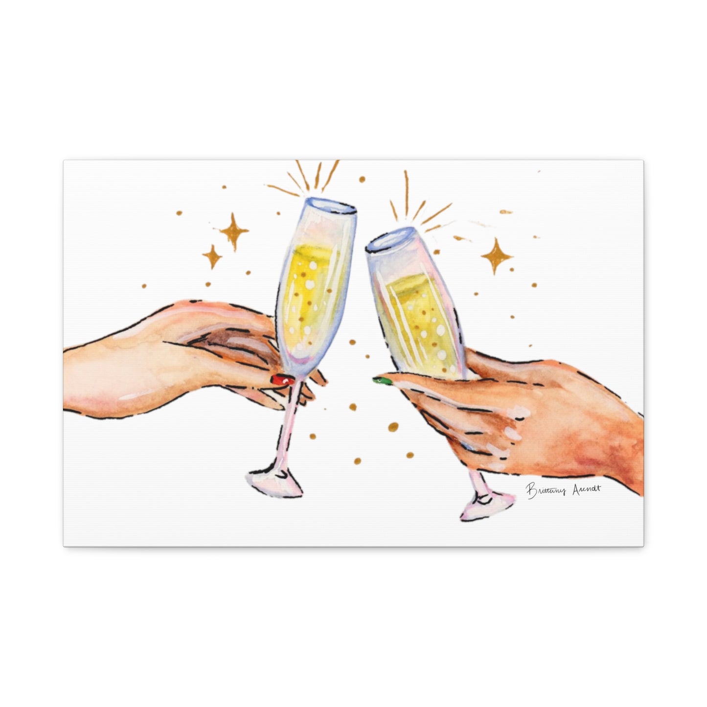 Cheers Canvas Gallery Wrap