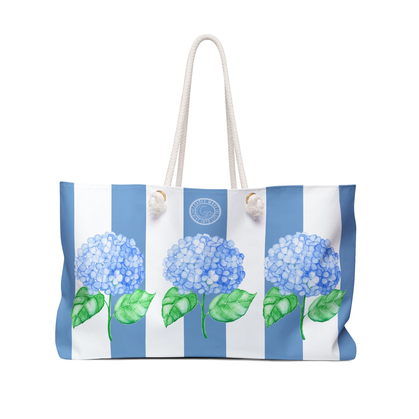 Hydrangea Weekender Bag