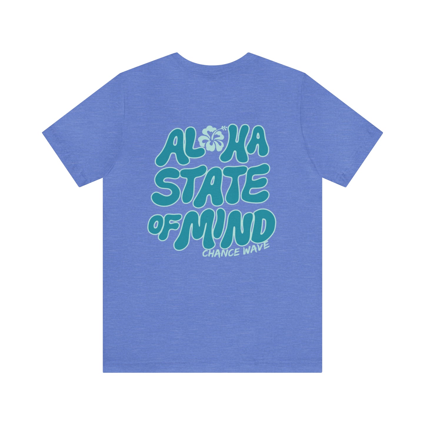 Blue Aloha Tee