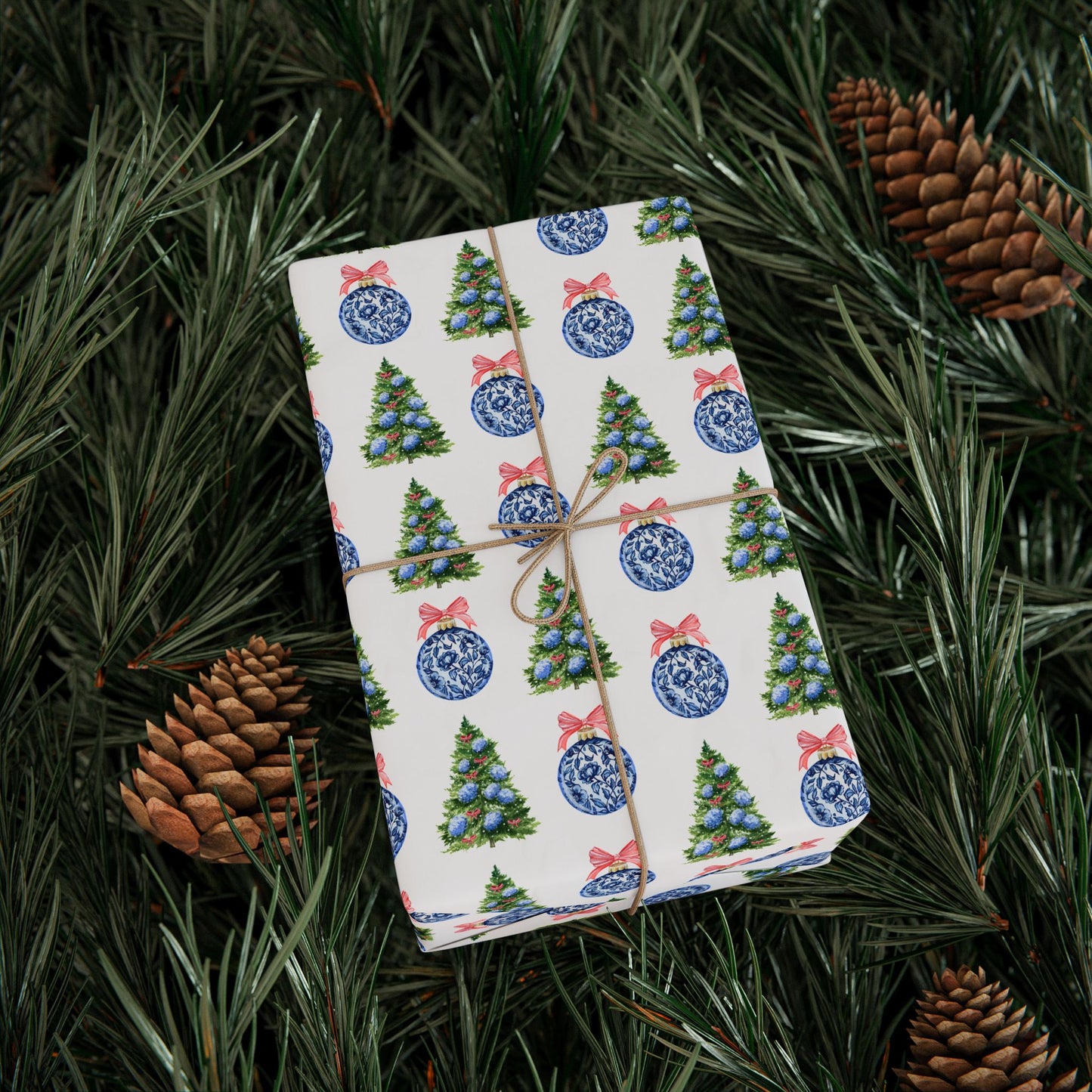 Ornament Pattern Wrapping Paper