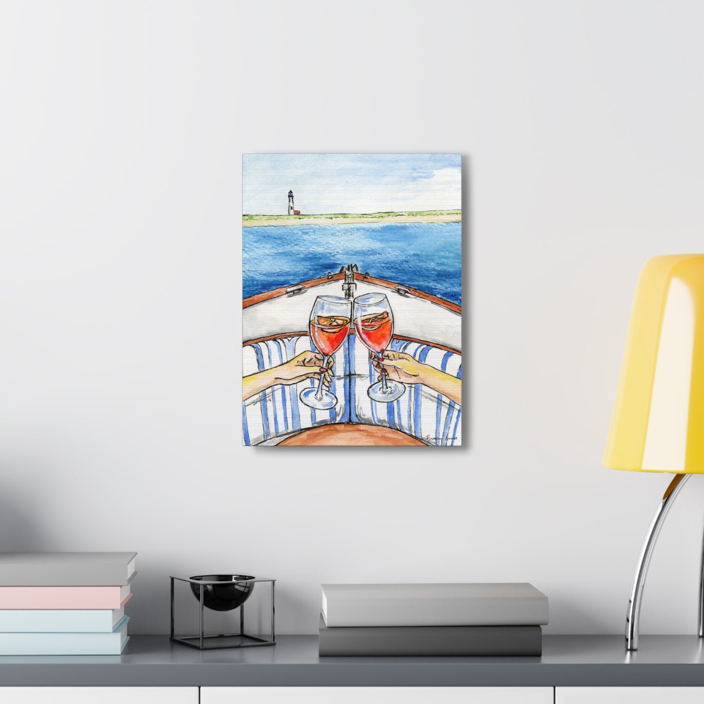 Boat Toasts Canvas