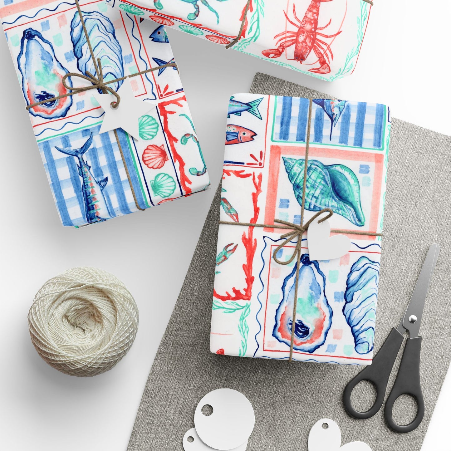 Coastal Summer Wrapping Paper