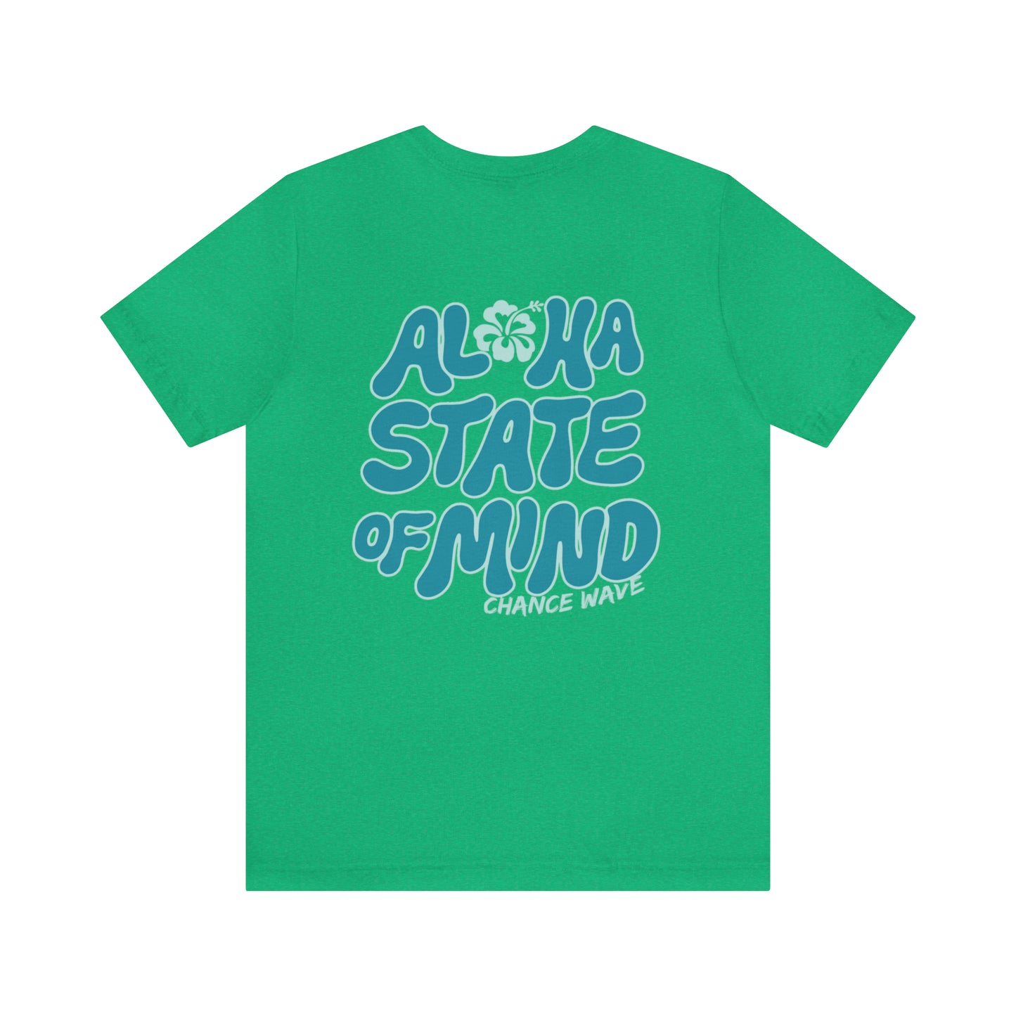 Blue Aloha Tee