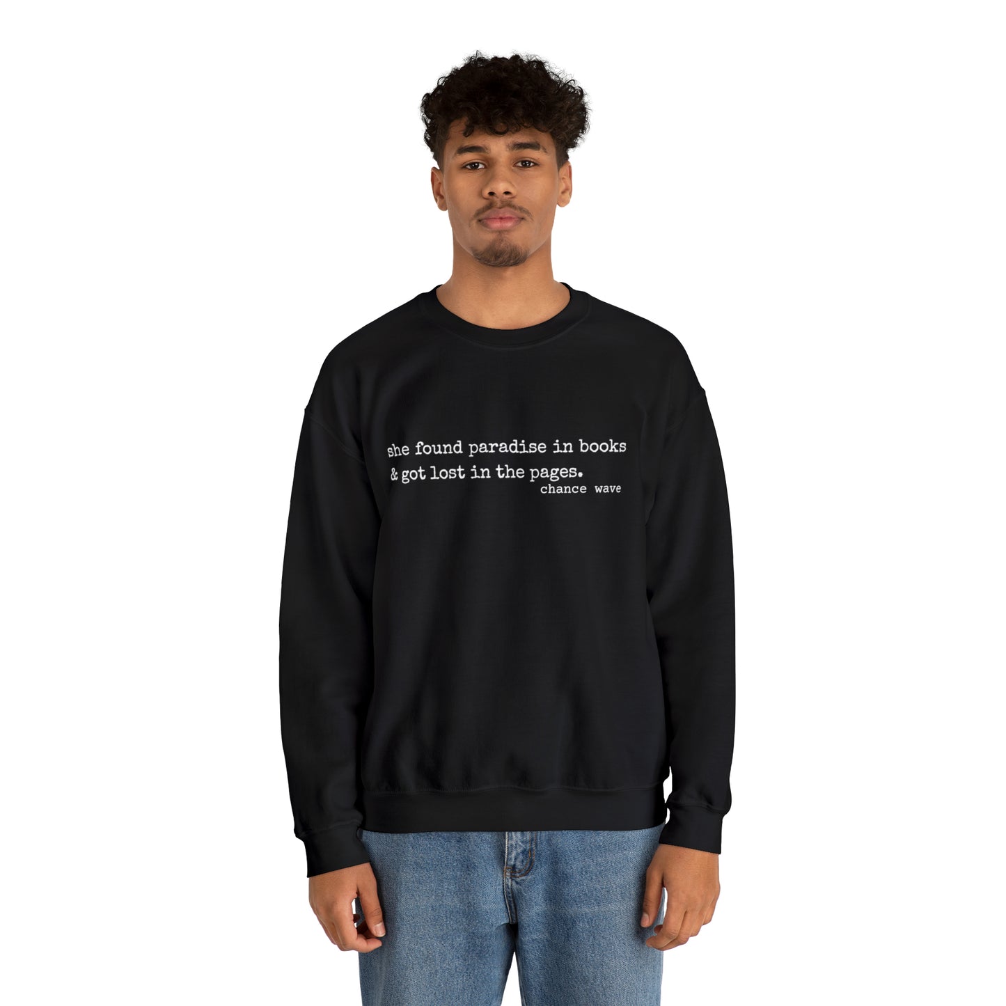 Paradise in Books Crewneck