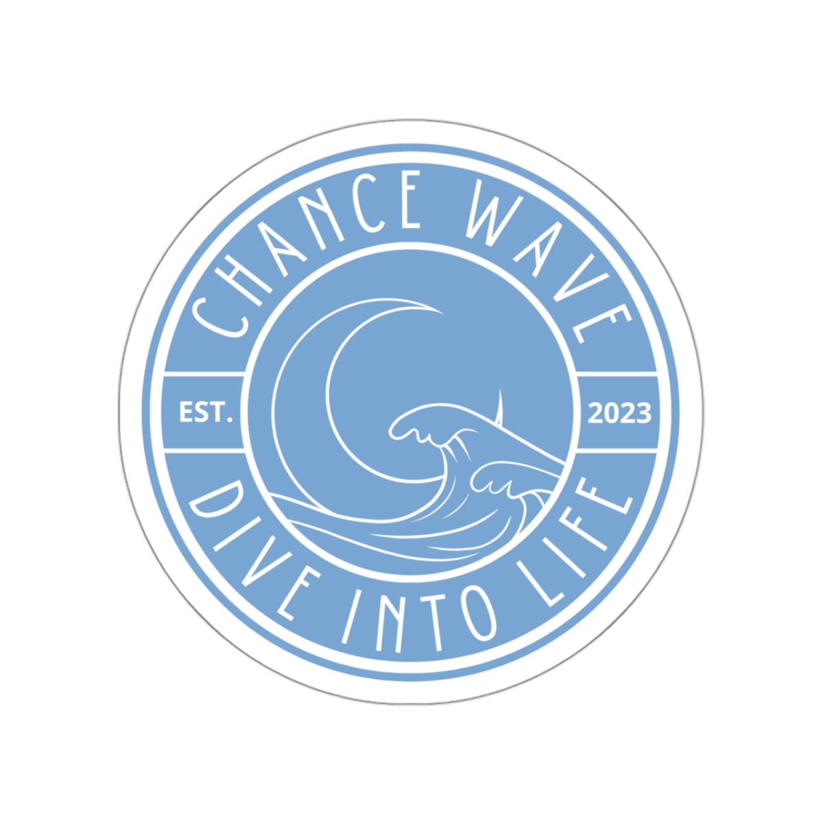 Chance Wave Sticker