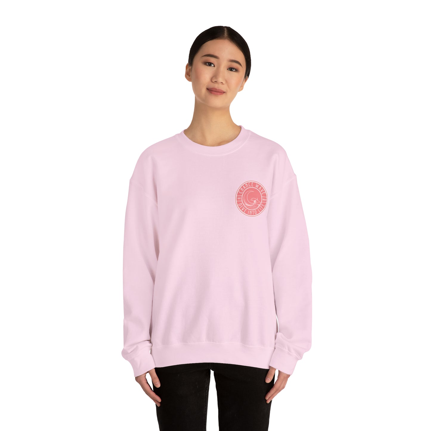 Pink Aloha Crewneck