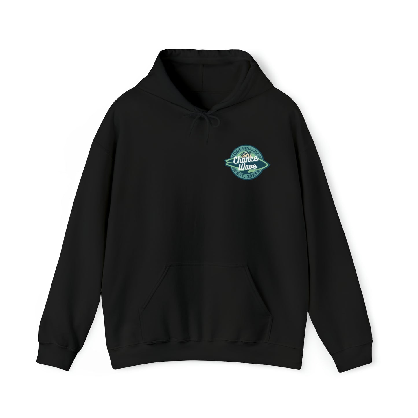 Blue Logo Hoodie