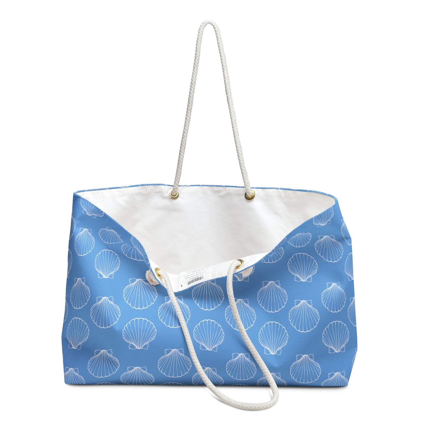 Seashell Pattern Weekender Bag