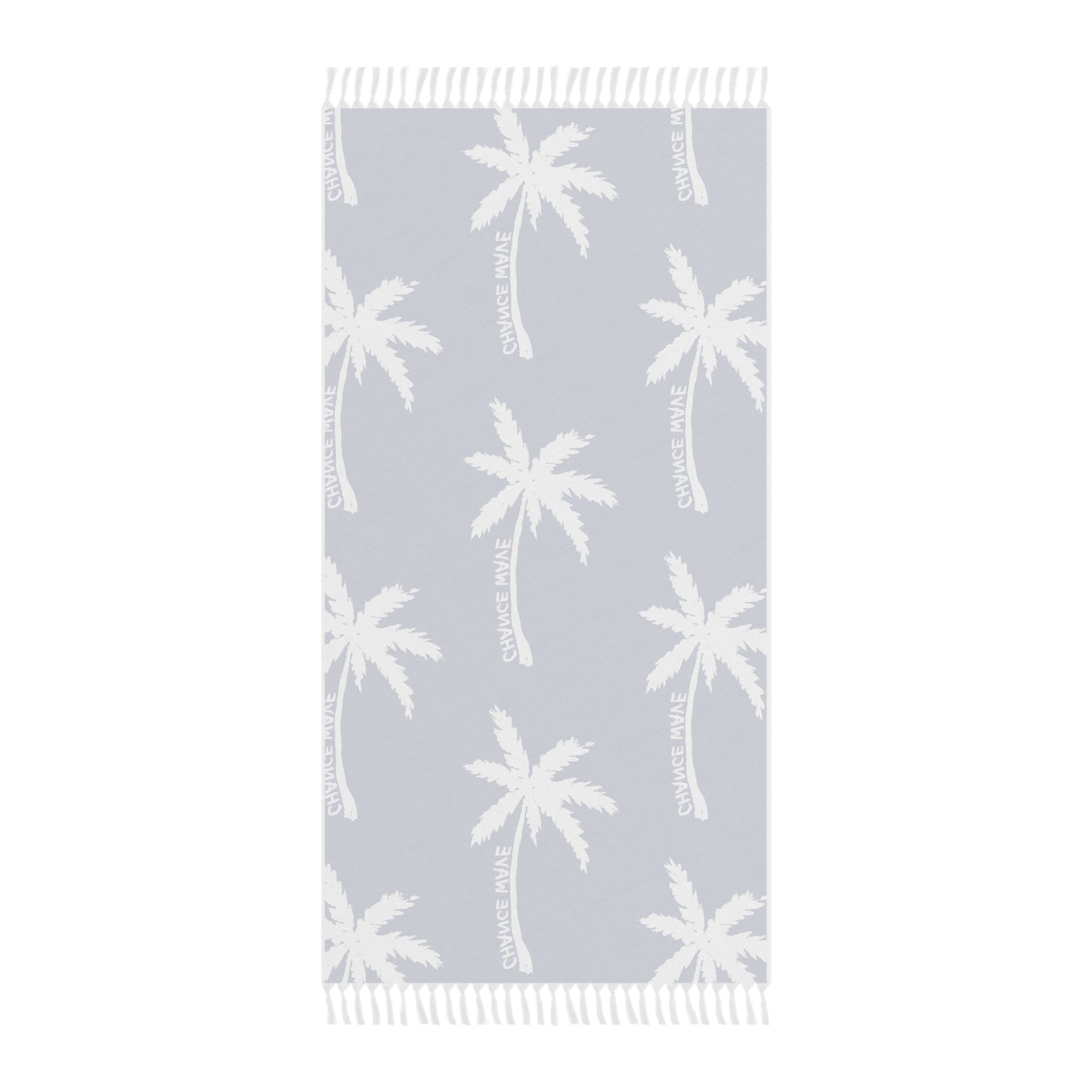 Navy Palm Boho Beach Cloth