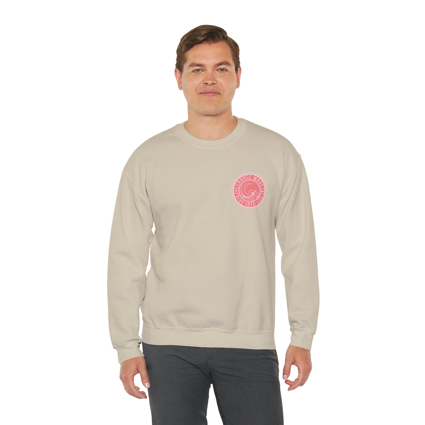 Pink Aloha Crewneck