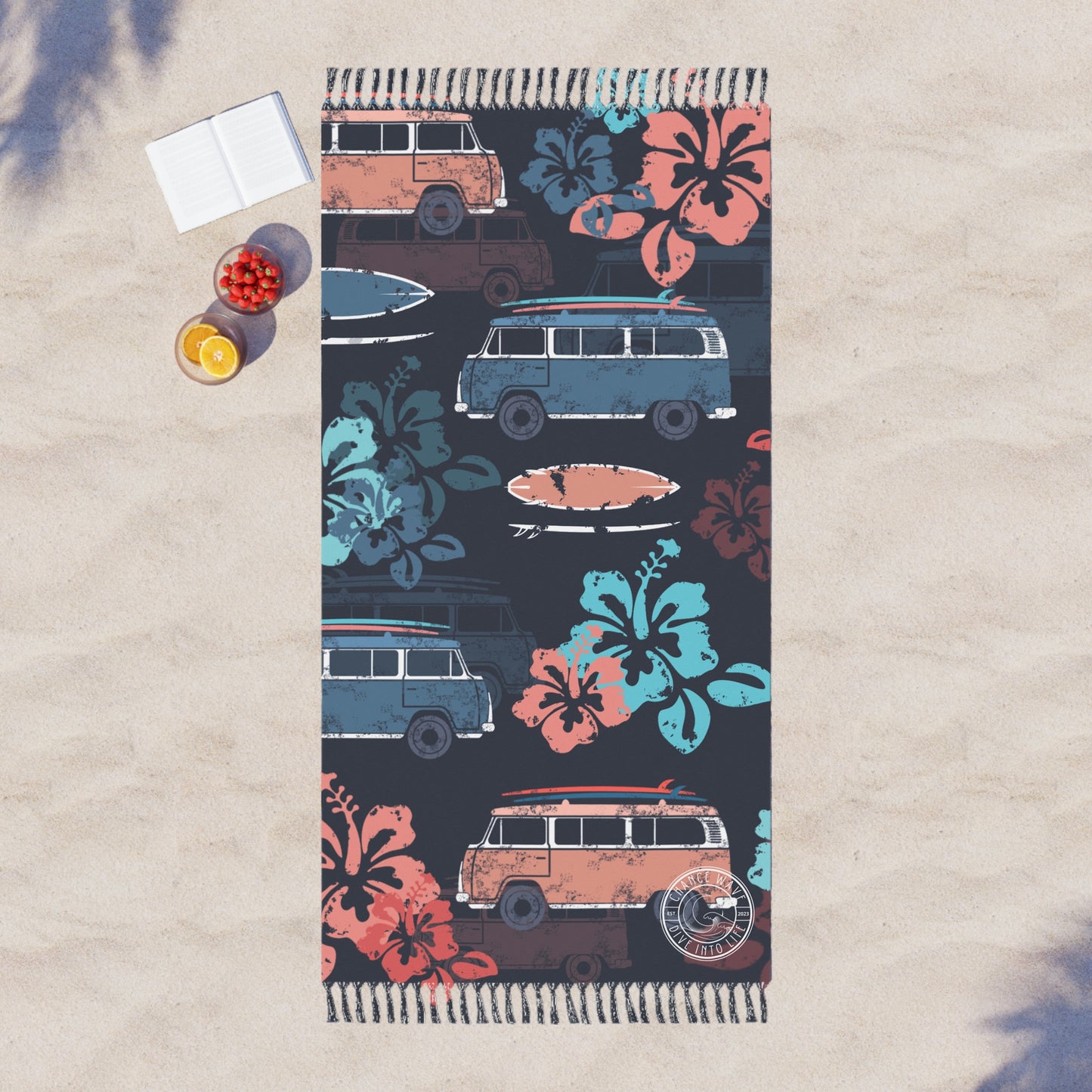 Beach Pattern Boho Beach Cloth