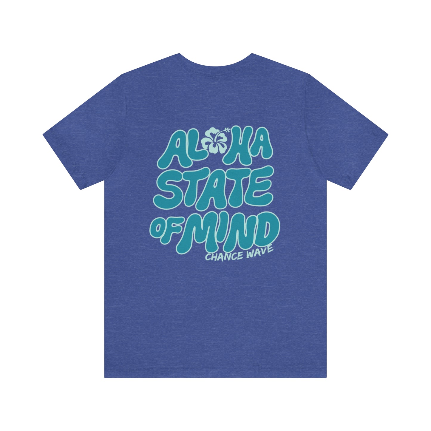 Blue Aloha Tee