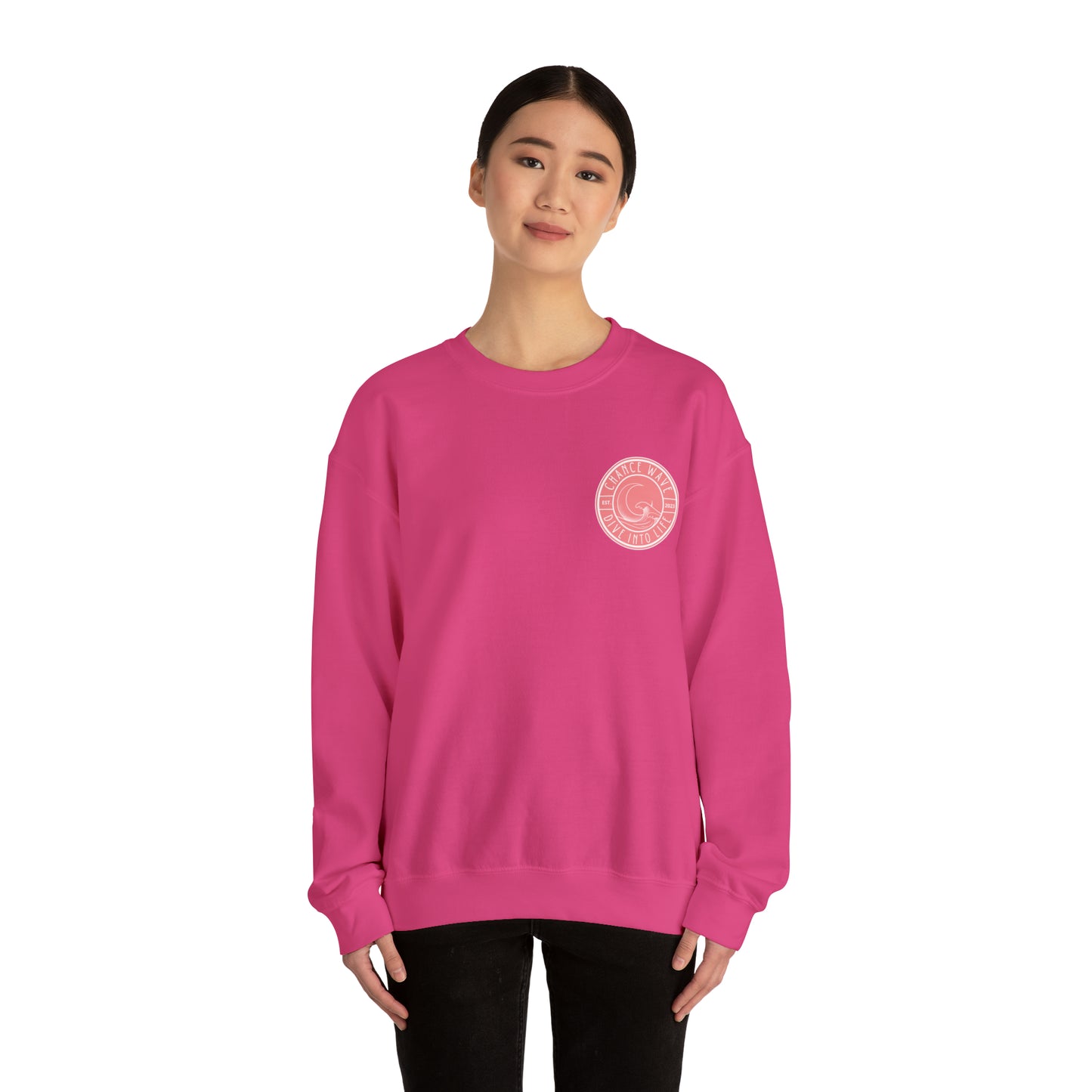 Pink Aloha Crewneck