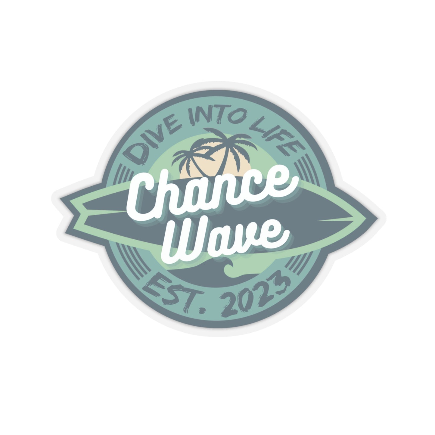 CW Logo Sticker (Teal)