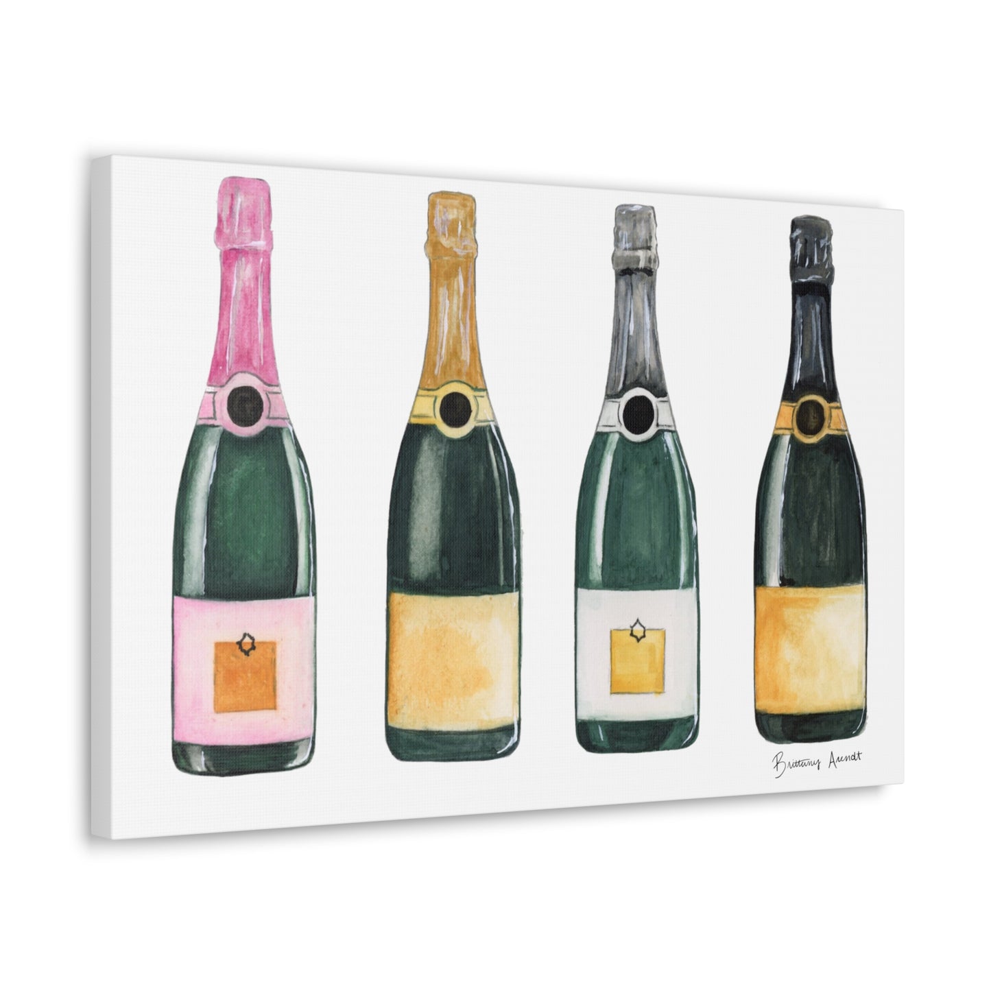 Champagne Canvas Gallery Wrap