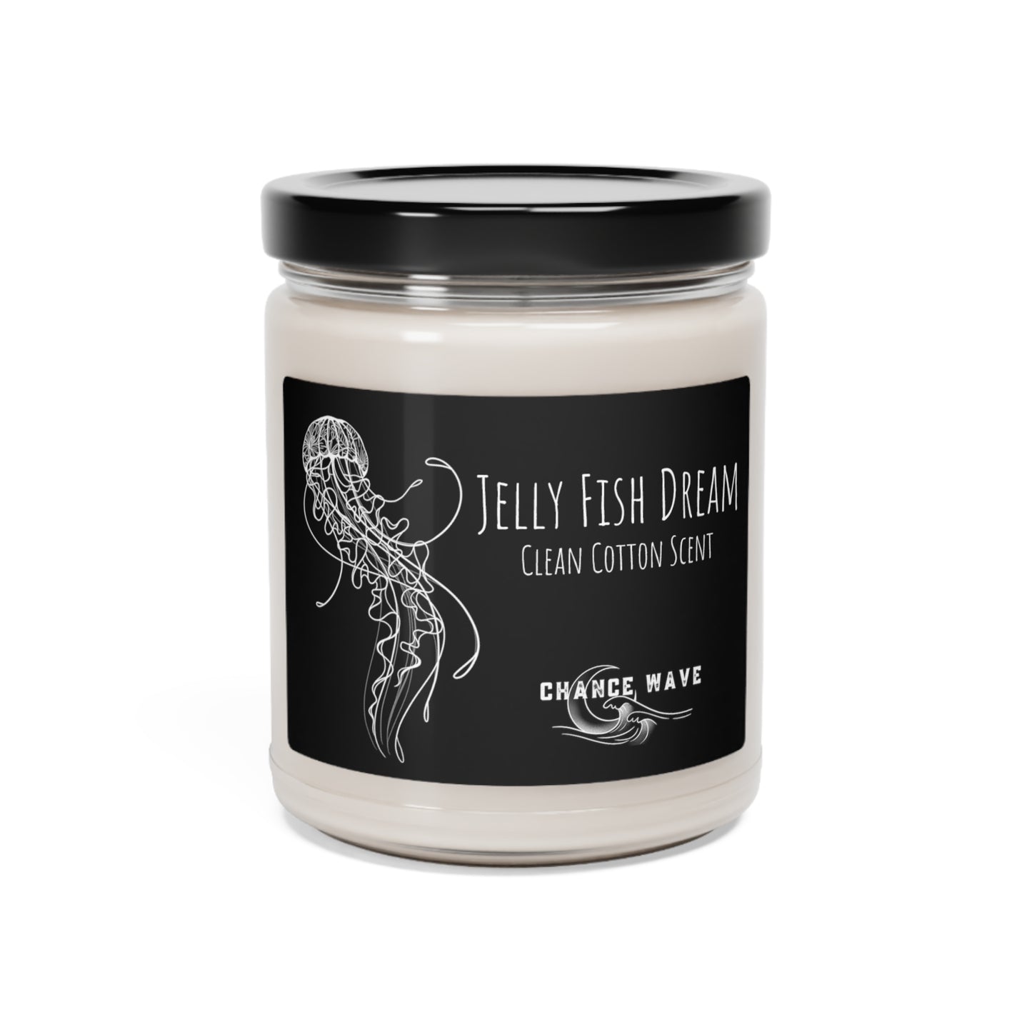 Jelly Fish Clean Cotton Soy Candle, 9oz