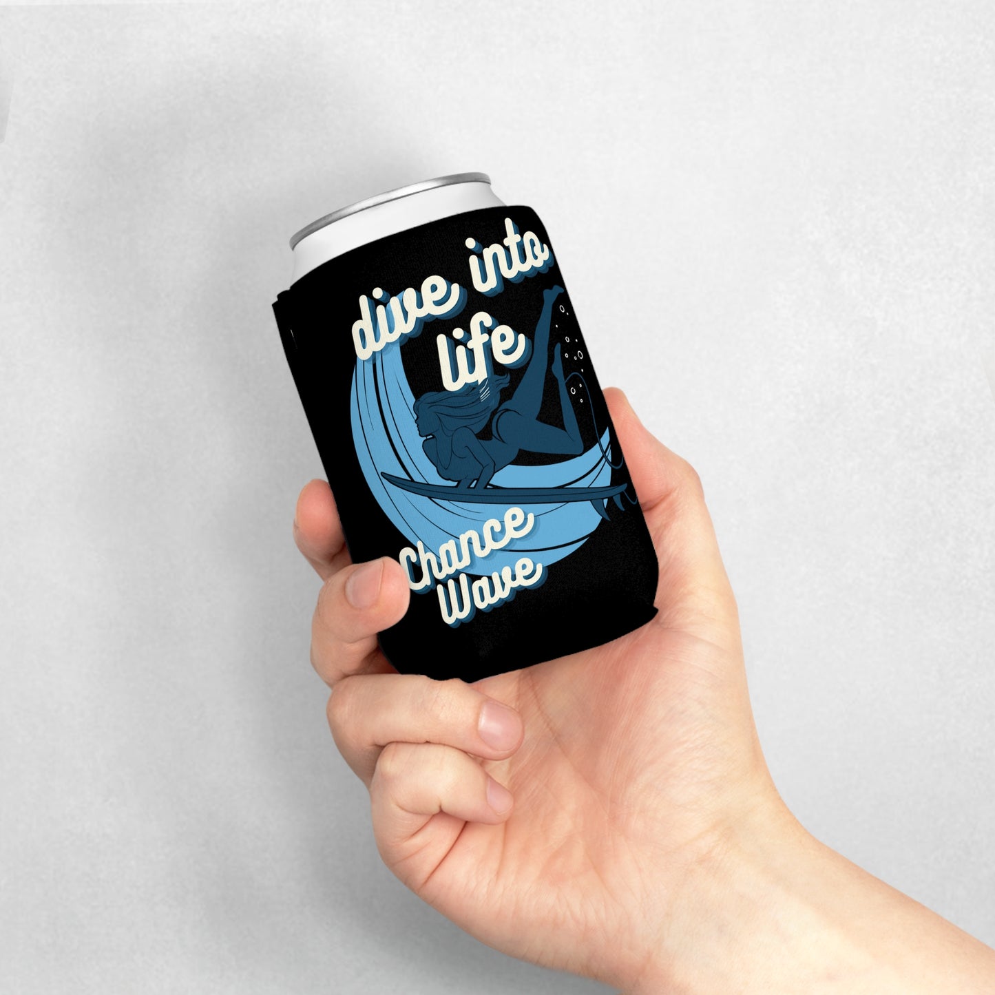 Dive Into Life Koozie