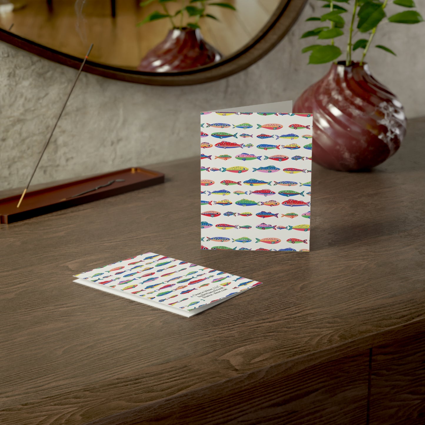 Fishy Note Cards (10 and 30pcs)