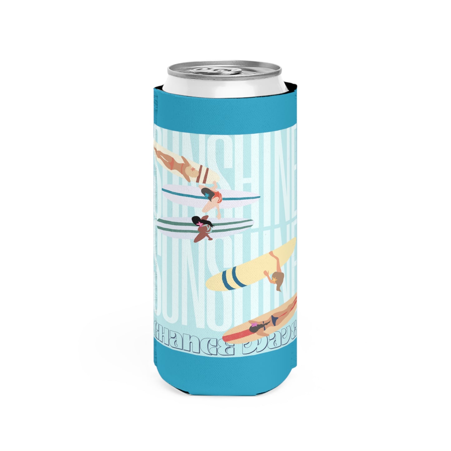 Sunshine Slim Koozie