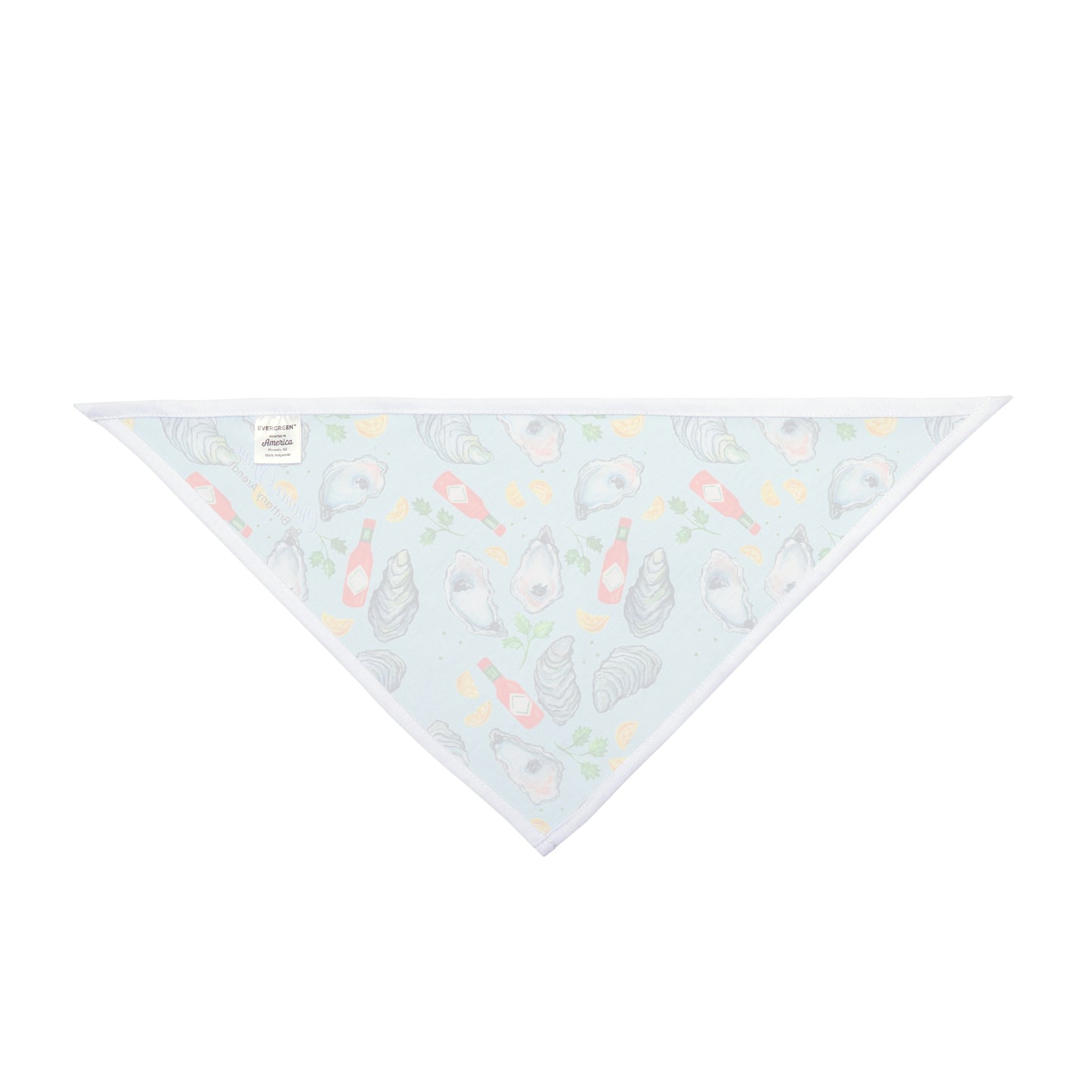 Oyster Platter Pet Bandana