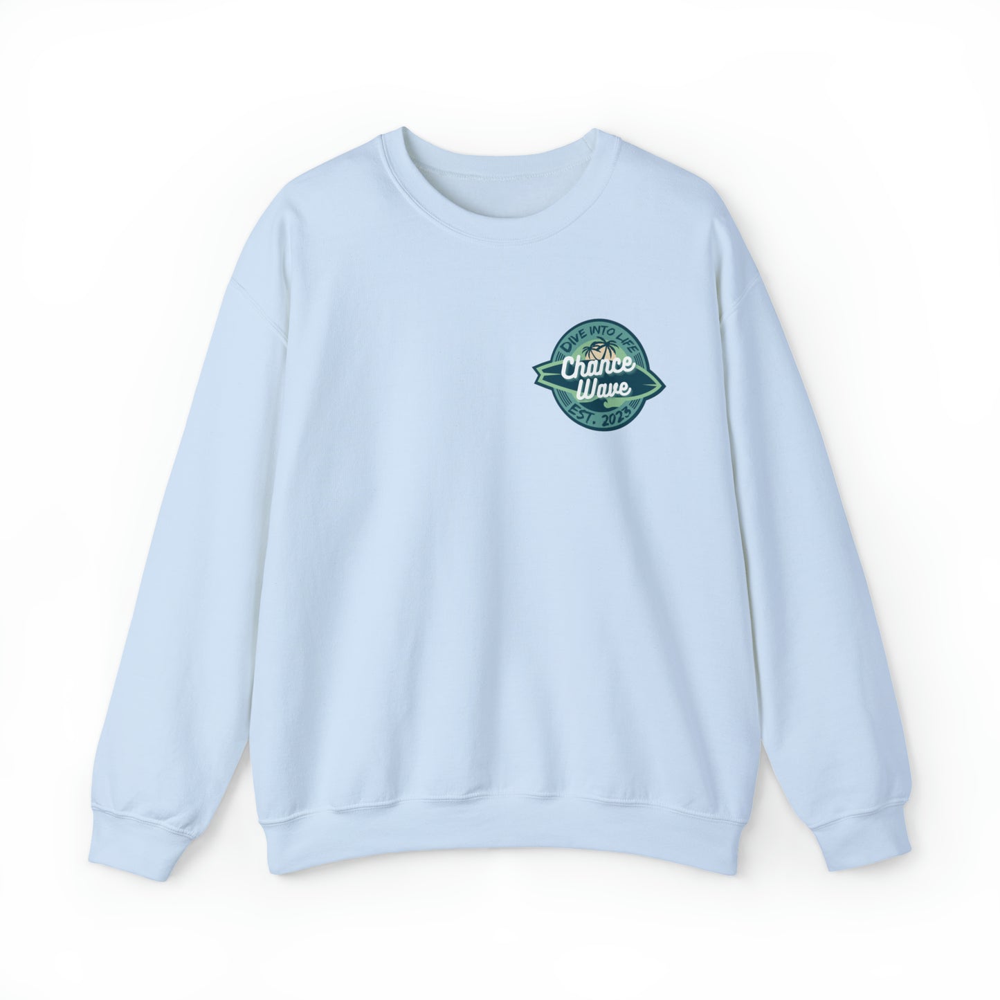 Blue Logo Crewneck