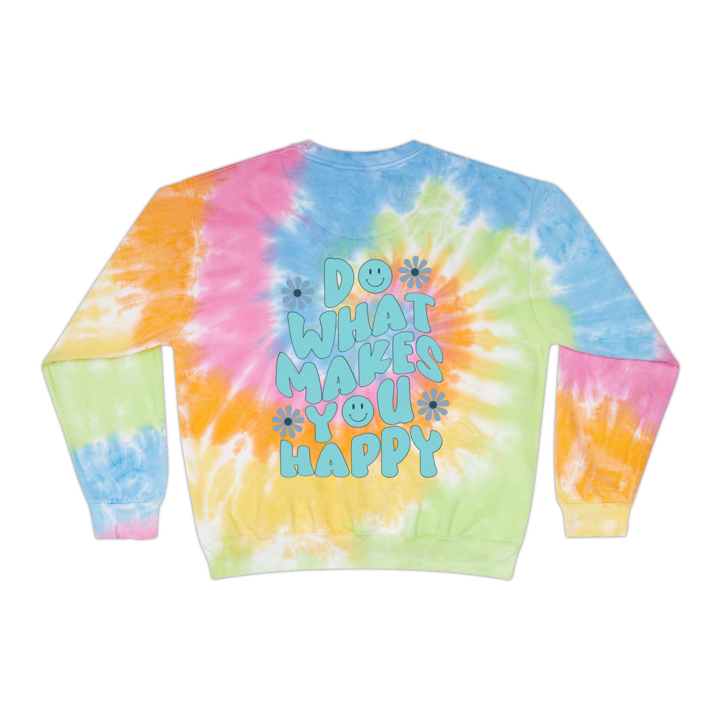 Happy Tie-Dye Crewneck