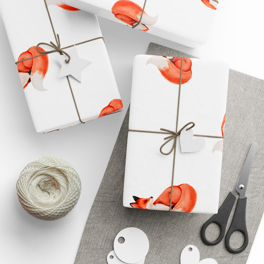 Foxy Wrapping Paper