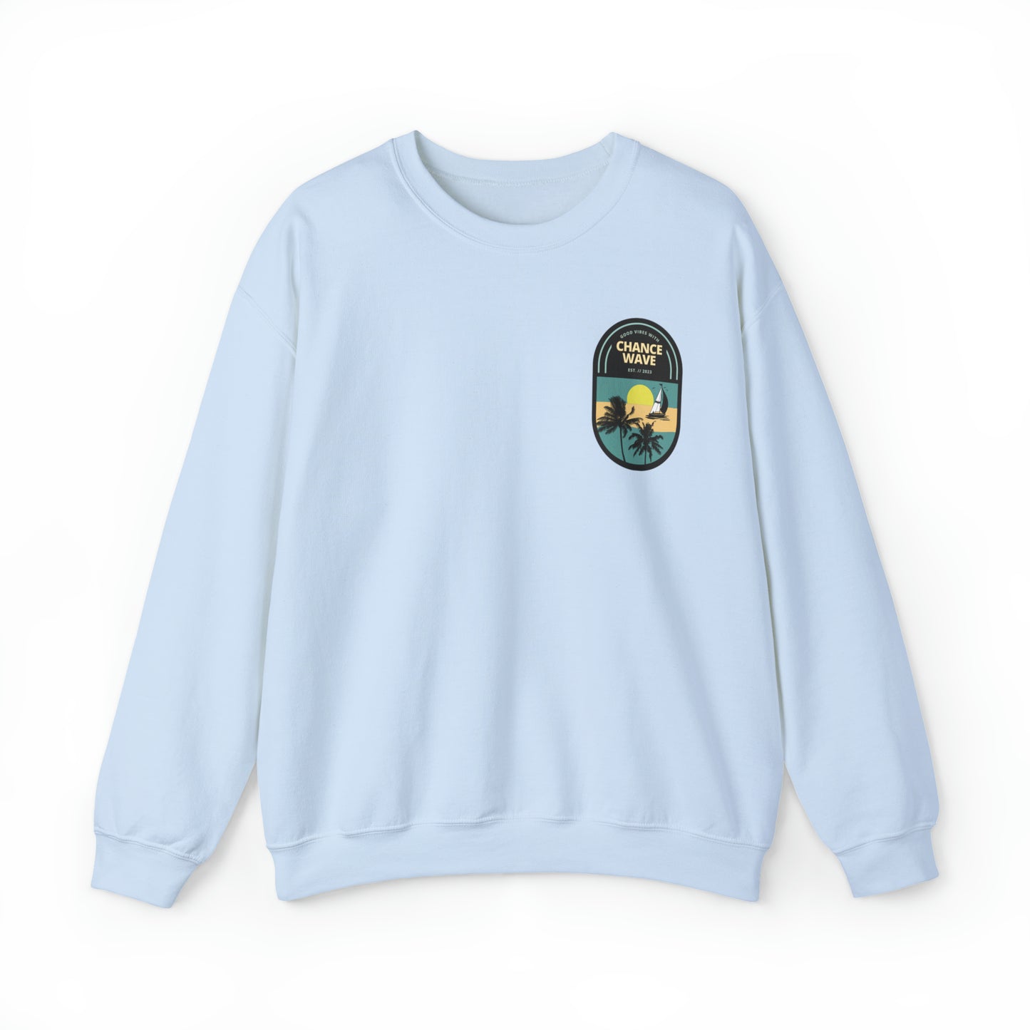 Chance Wave Sailboat Crewneck