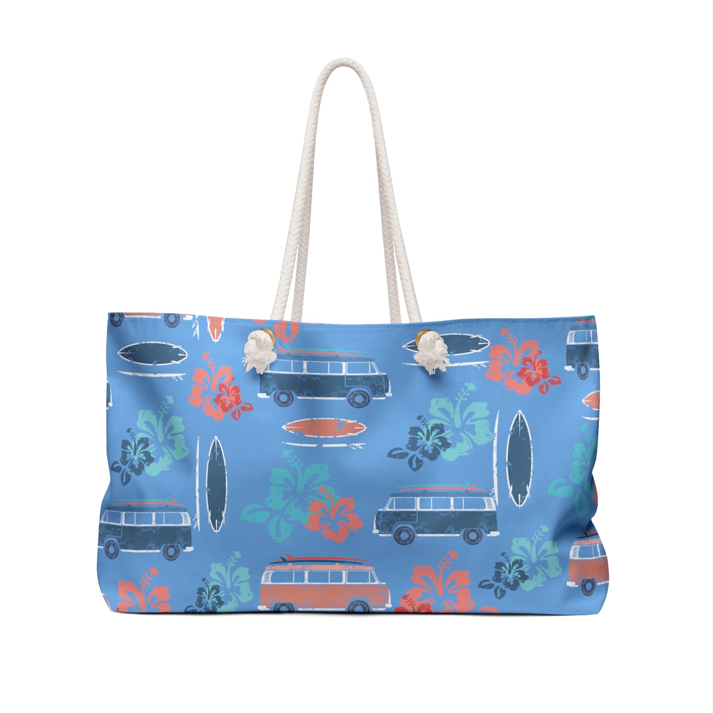 Beach Pattern Weekender Bag