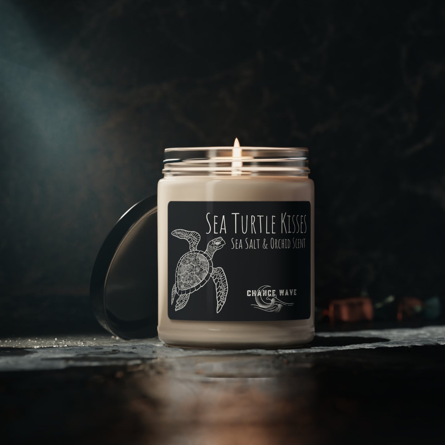 Sea Turtle Sea Salt Soy Candle, 9oz