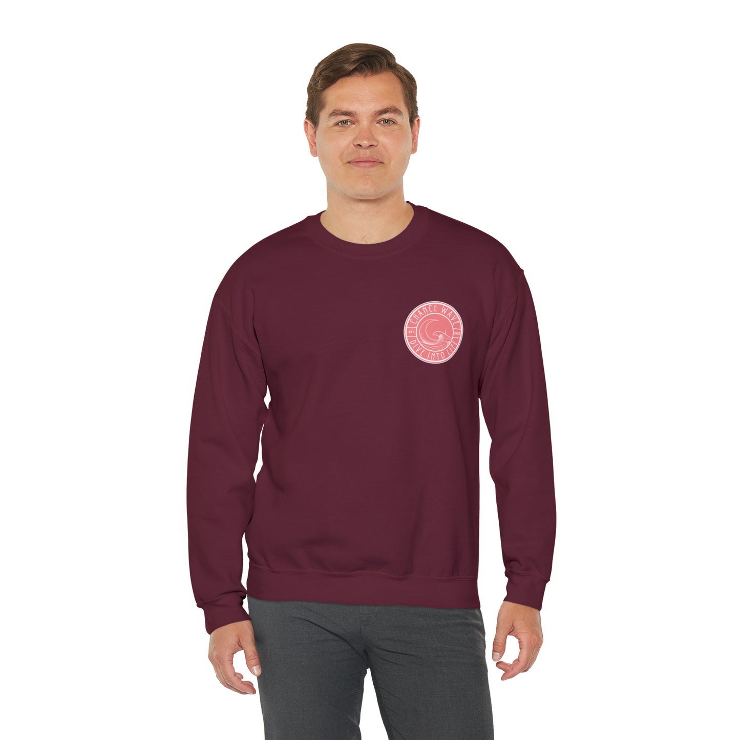 Pink Aloha Crewneck