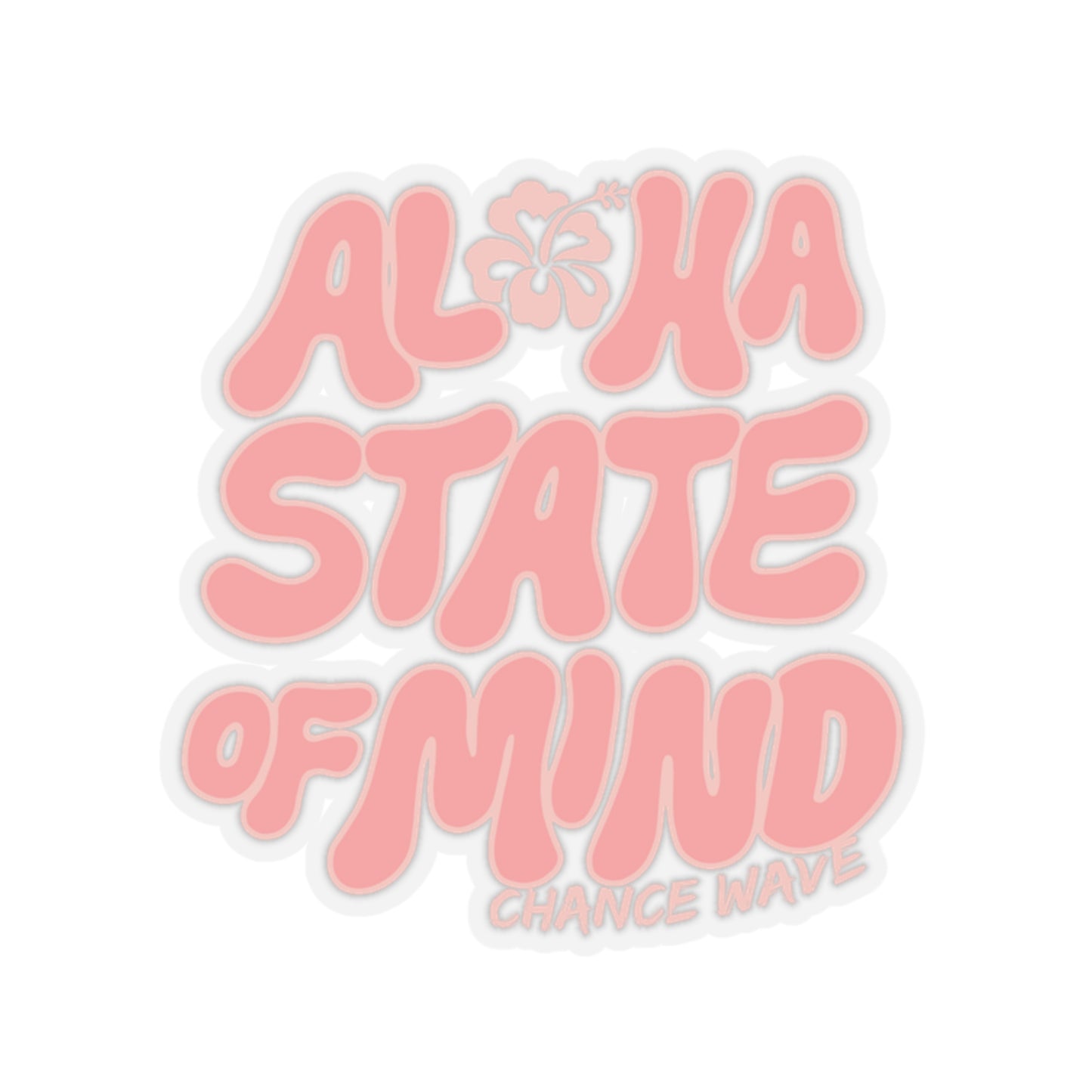 Aloha Sticker Pink