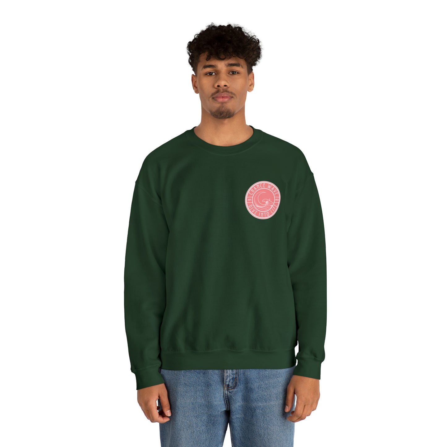 Pink Aloha Crewneck