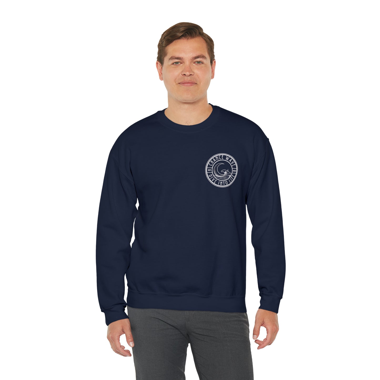 Surf Board Logo Crewneck