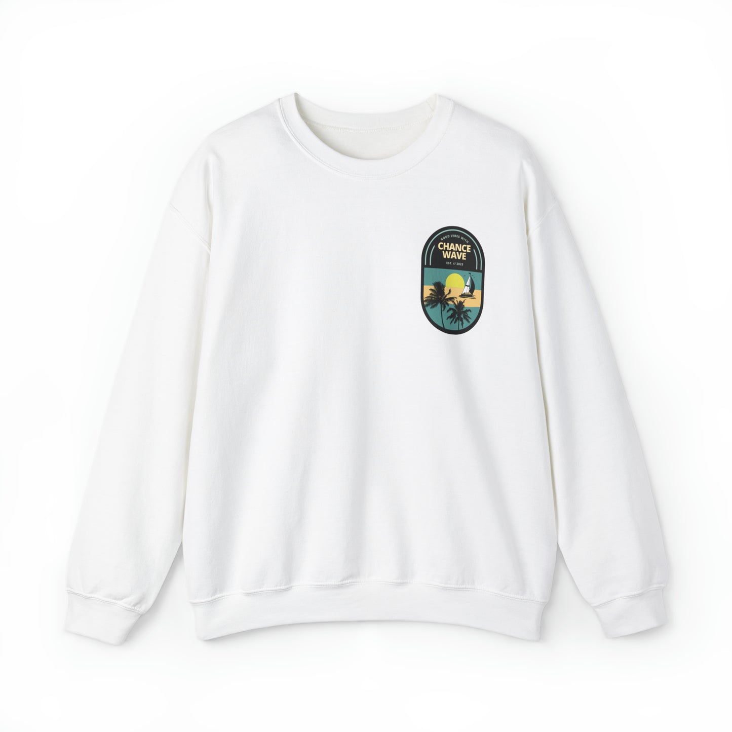 Chance Wave Sailboat Crewneck