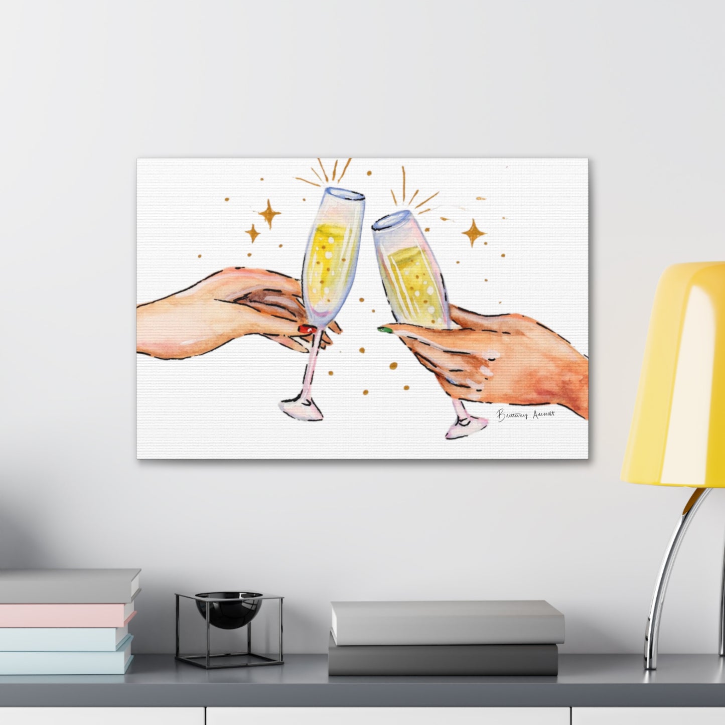 Cheers Canvas Gallery Wrap