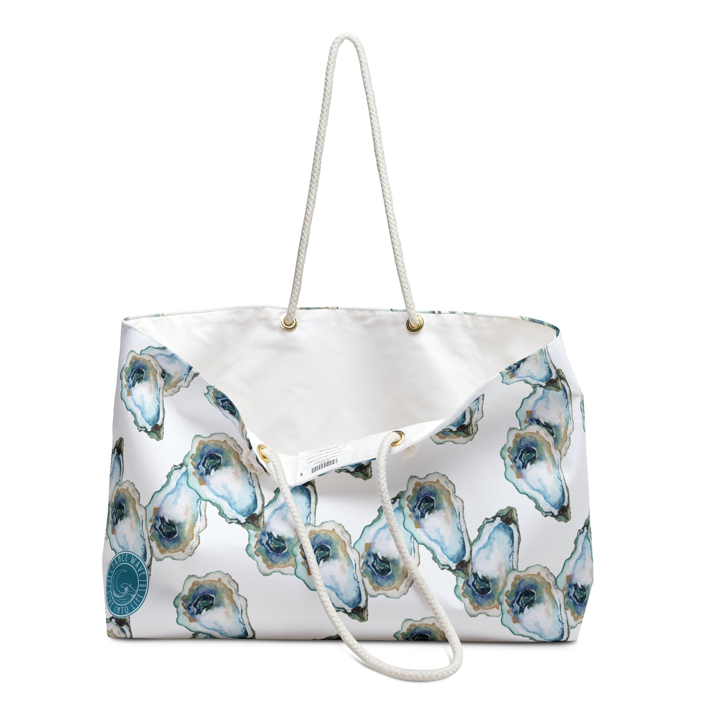 Oyster Shell Weekender Bag