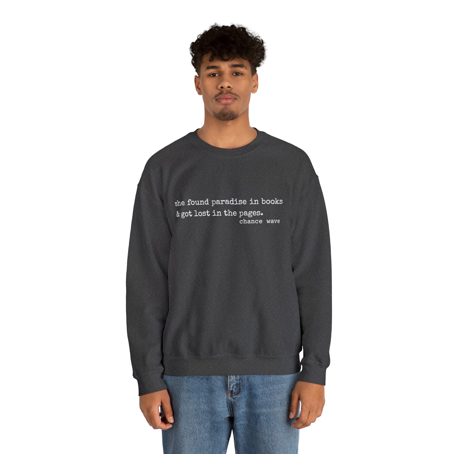 Paradise in Books Crewneck