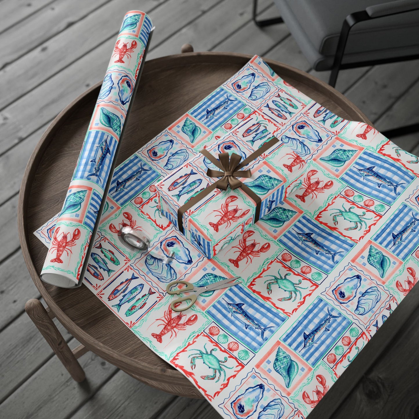 Coastal Summer Wrapping Paper