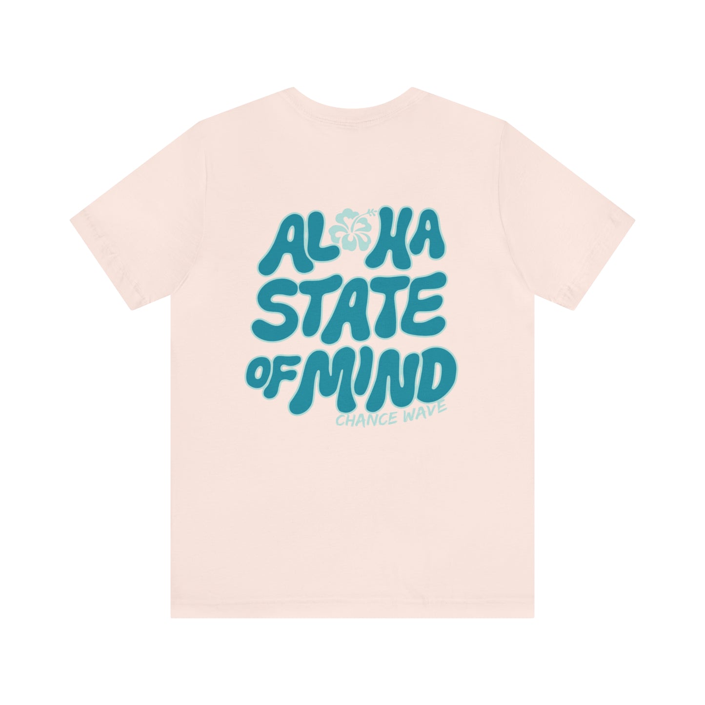 Blue Aloha Tee