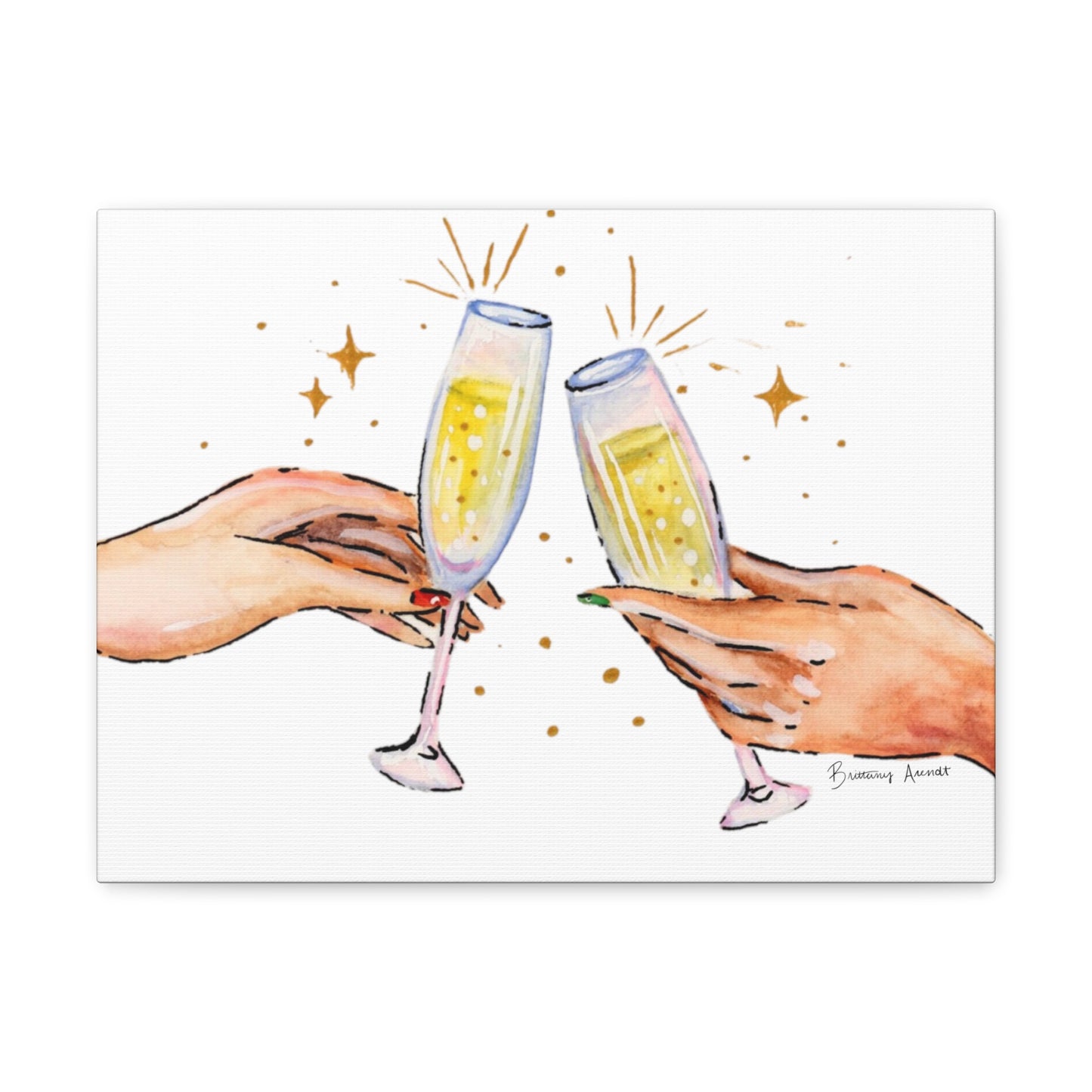 Cheers Canvas Gallery Wrap