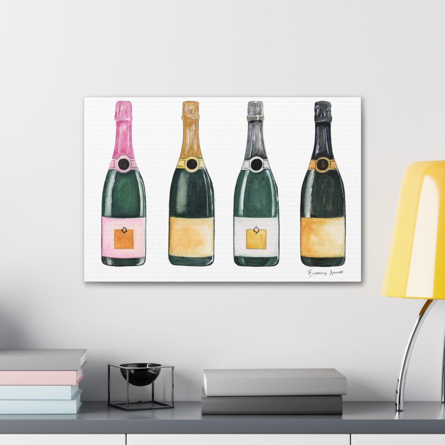 Champagne Canvas Gallery Wrap